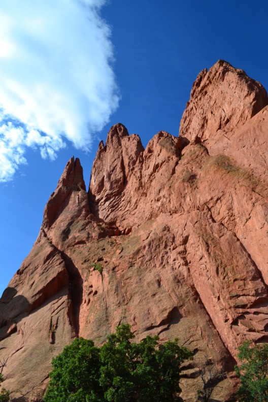 Red rocks and blue sky, a beautiful combo